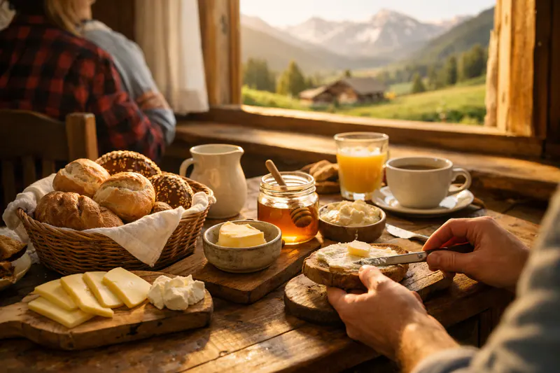 Frühstückstisch